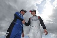 Chris Buescher and Brad Keselowski